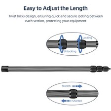 Ahandheld microphone boom arm - microphone,