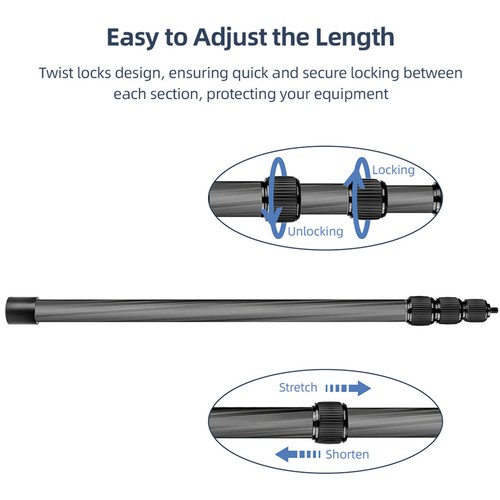Ahandheld microphone boom - microphone, arm