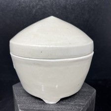 Bernard Leach porcelain Kogo (Incense holder ) Monogram BL & Seal Mark 8cm #2780