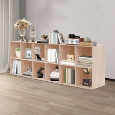 12 Compartments Book Storage