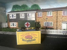 Lesney "Matchbox" Series No.63A - Ford 3 Ton 4 x 4 Ambulance Ex-Cond 1959 Boxed