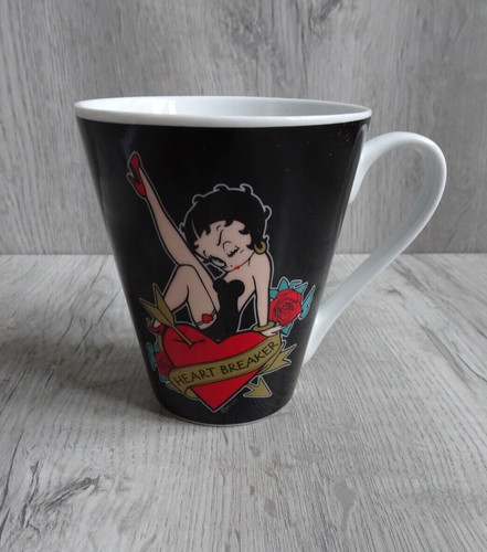Betty boop mug heart - betty, breaker