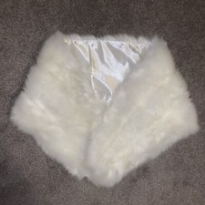 Women’s Winter Fur Shawl / Shrug Wedding Accessory