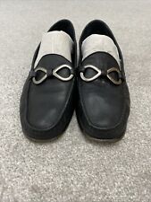 VINTAGE ROLAND CARTIER LADIES SHOES UK 5/38 BLACK LEATHER LOAFERS MOCCASINS