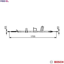 CABLE PULL PARKING BRAKE 1 987