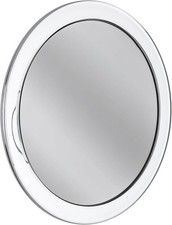 TATAY Bathroom Mirror Nerta Round 8X Magnifying with Suction Cups 15cm BOX OPEN