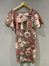 Boohoo pink floral off