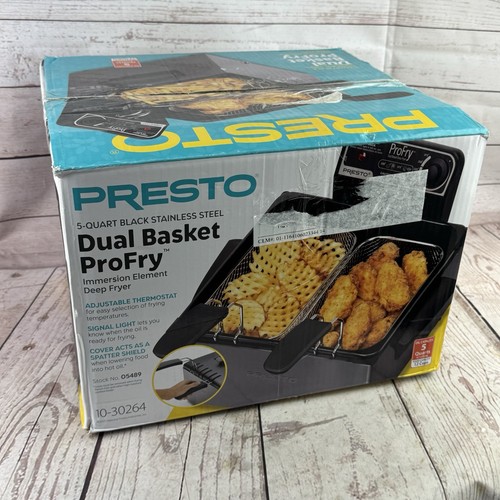 Presto profry dual basket - profry, qt
