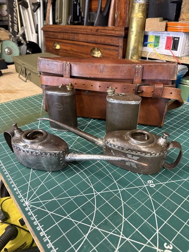 Ww1 vickers oil cans and - mg,