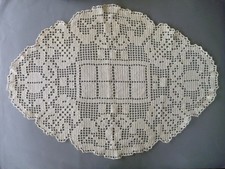 Vintage Hand Crochet Table Mat