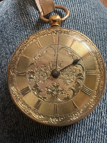 18ct gold pocket watch