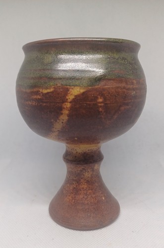 Art pottery stoneware - pottery, goblet