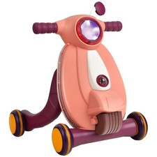 Pink Baby Walker with Lights and Ball Game