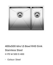 Brand New Wren Double Bowl Stainless Steel Sink
