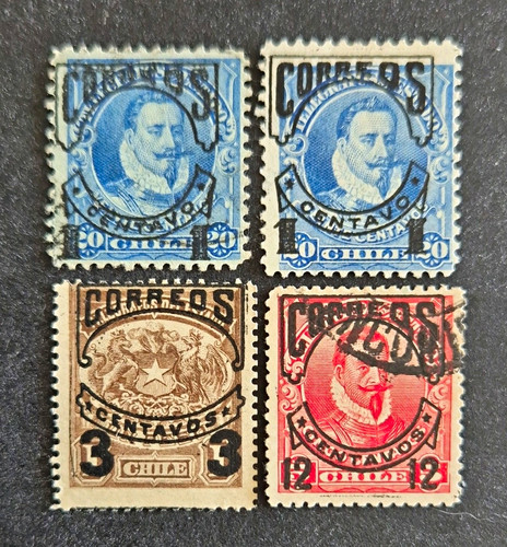 Stamps chile 1904 stamped - stamps, 1904,