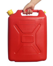20L 5 Gallon Plastic Fuel Gasoline Petrol Diesel Water Jerry Can Tank Container