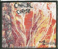 CANNIBAL CORPSE bleeding 2001 WOVEN SEW ON PATCH official - no longer made RARE