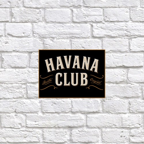 Havana club retro - club,, tin