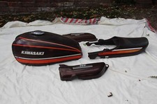 Kawasaki Z1 Z1A 900 bodywork fuel tank tail & side panels Candy Orange 1973 /74