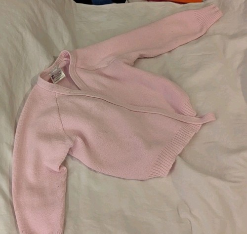 Girls pink ballet wrap - pink,