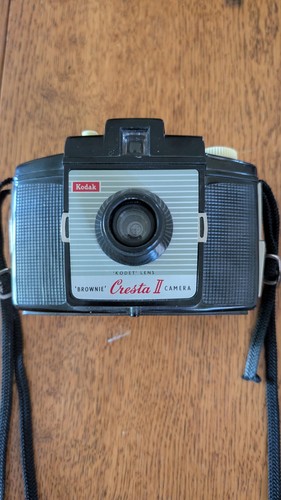 Vintage kodak brownie cresta - kodak,