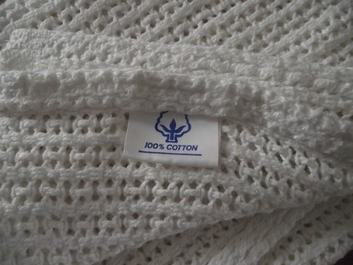 Vintage cellular baby - cellular, blanket