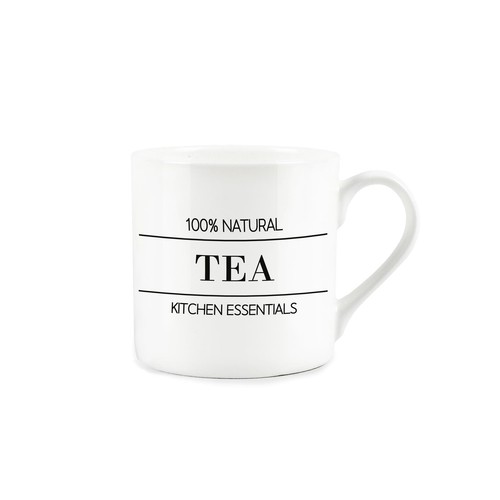 Minimalist tea mug - minimalist,