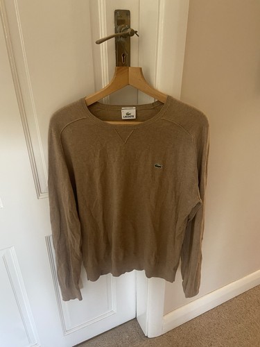 Lacoste men cream sweater - men’s,