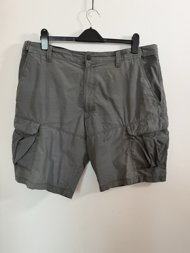 Mens grey cargo shorts w38 - cargo,