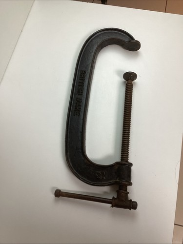 Vintage record g clamp - record, no