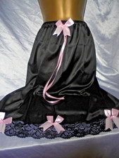 Stunning  silky satin half  slip cd/tv  34 -52  BNWOT  kittys
