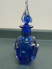 Vintage cobalt blue twist art - cobalt,