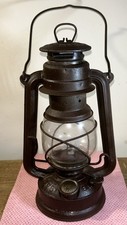 VTg FEUERHAND 275 BABY PARAFFIN HURRICANE LAMP STORM LANTERNS WORKING WICK #1