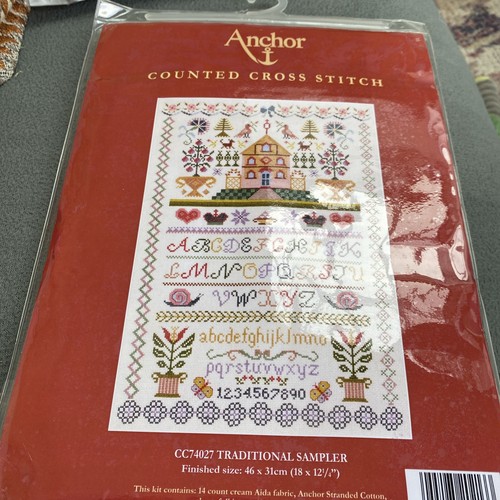 Anchor traditional sampler - anchor,