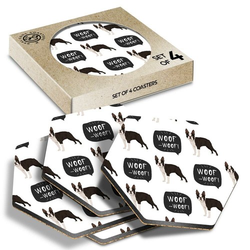 Hexagon coasters boston - hexagon,