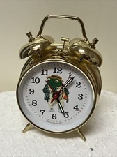 VTG 1996 READERS DIGEST WIND IN THE WILLOWS MR TOAD WIND UP ALARM CLOCK-WORKS