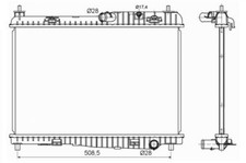 Radiator NRF Fits Ford Fiesta