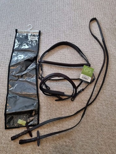 Gfs leather flash bridle and - gfs,