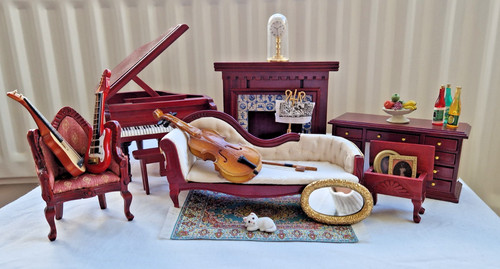 Dolls house bundle mahogany - of,