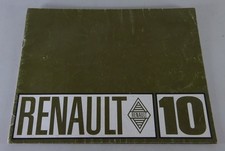 Brochure/brochure Renault R10