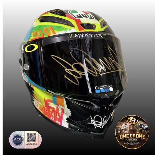 Valentino rossi signed replica - valentino,