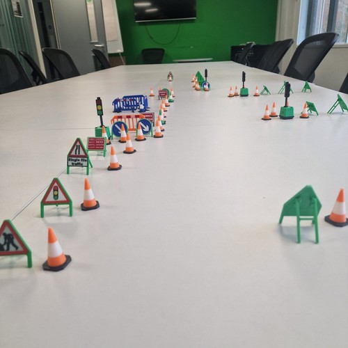 Traffic management set - traffic,