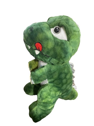 Kandytoys green dinosaur plush - green,