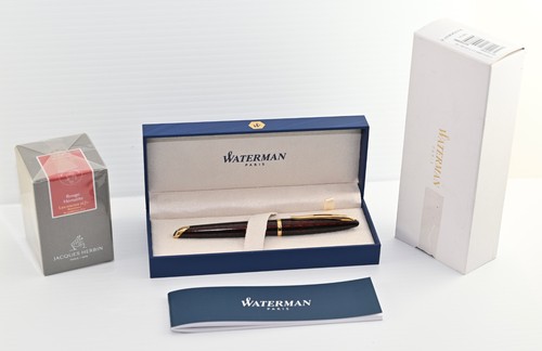 Waterman carene black fountain - waterman,