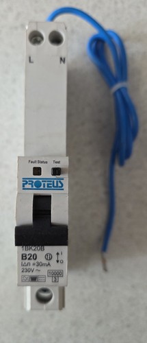 Proteus 20a double pole - 20a,
