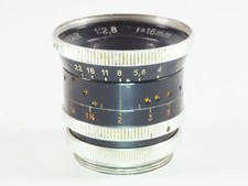 ✅ Paillard Bolex H16 Kern f2.8 16mm C-Mount Semi-Wideangle Lens