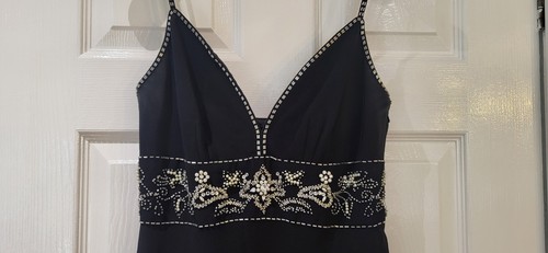 Stunning black jewelled pearce - black,