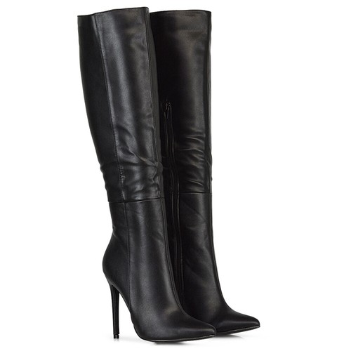 Womens knee high boots mid - womens,