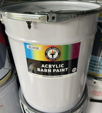 Black Acrylic Barn And Shed