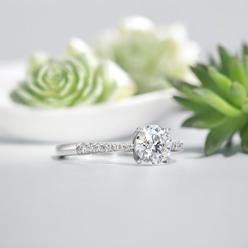 Diamond ring lab grown - diamond,